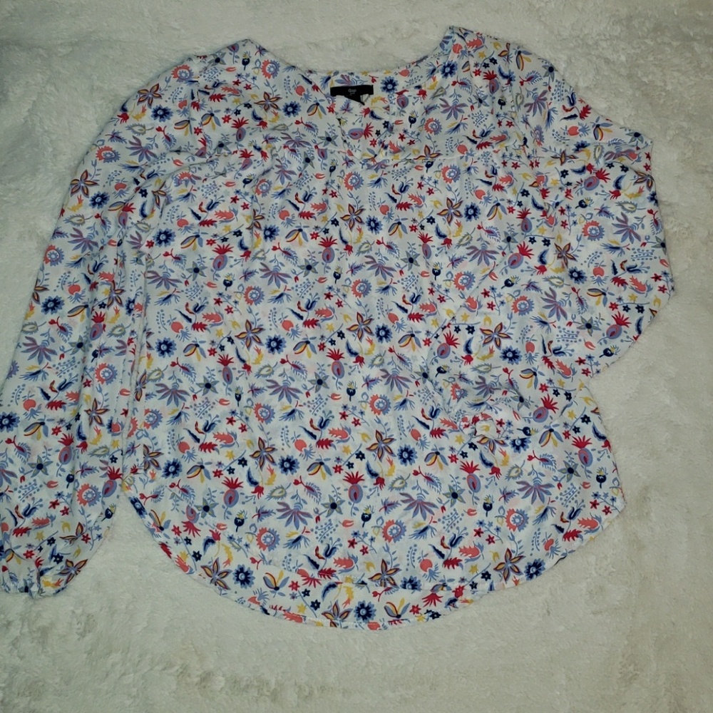 Flowered blouse